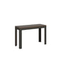 Double extendable table with Anthracite frame