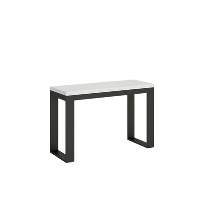 Tavolo apribile Tecno Double con diverse rifiniture