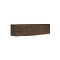 Wall unit with tilt-and-turn door W.153.6 H.40 D.39.2 in Natural Oak, White Ash, Walnut