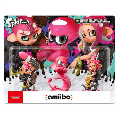AMIIBO SPLATOON 2 OCTOLING PACK (3 IN 1) NINTENDO SWITCH LIMITED EDITION OKTOPUS