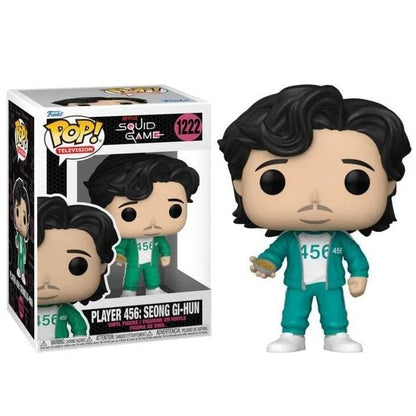 Funko Pop! Television Squid Game – (1222) Spieler 456 Seong Gi-Hun Figur 9cm