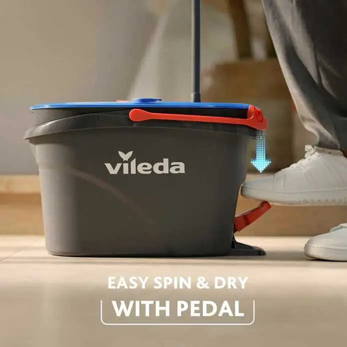 Vileda H2Pro Spin Mop mit Zweikammer-Eimer