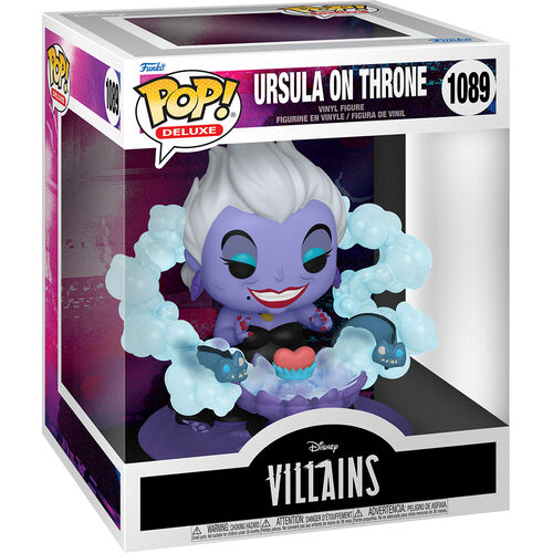 Funko Pop! Disney Bösewichte – Ursula auf Thron (1089) Vinyl-Figur 15 cm Meerjungfrau
