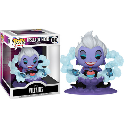 Funko Pop! Disney Bösewichte – Ursula auf Thron (1089) Vinyl-Figur 15 cm Meerjungfrau