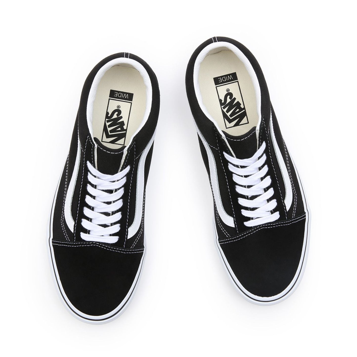 Vans Sneakers Old Skool Wide VN0000T8BMX Nero Bianco