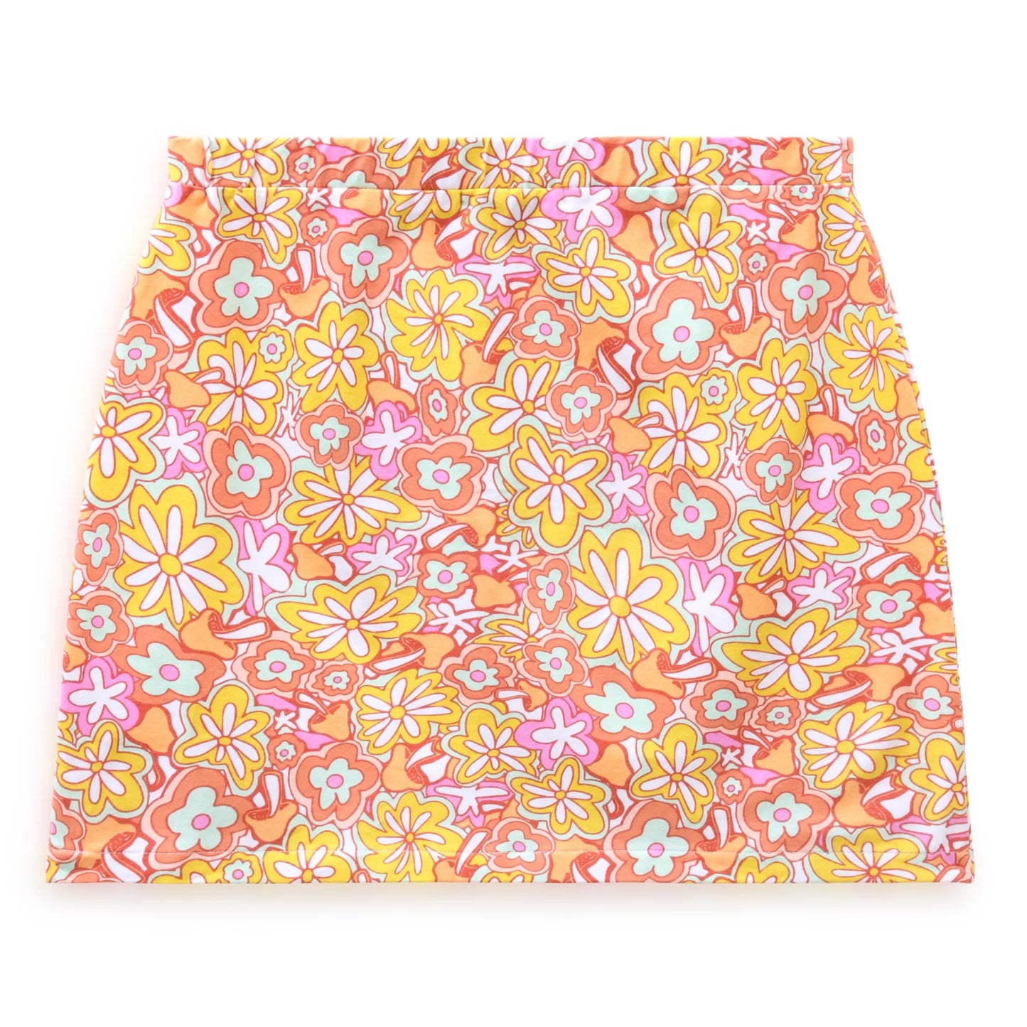 Vans minigonna da ragazza a fantasia floreale Resort Floral VN00039FBM51 orange