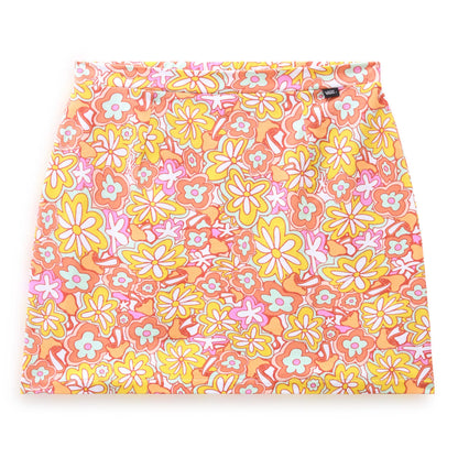 Vans minigonna da ragazza a fantasia floreale Resort Floral VN00039FBM51 orange