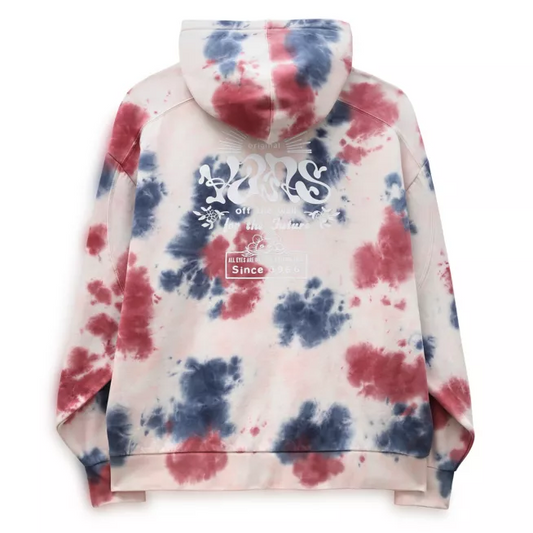 Vans felpa con cappuccio da uomo Mascy Grunge VN0A5JNUZBS1 pomegranate