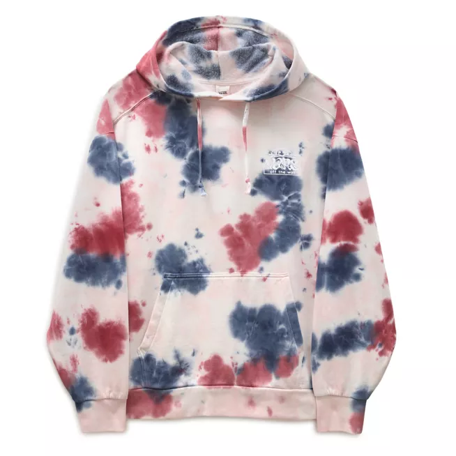 Vans felpa con cappuccio da uomo Mascy Grunge VN0A5JNUZBS1 pomegranate