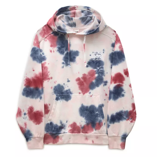 Vans felpa con cappuccio da uomo Mascy Grunge VN0A5JNUZBS1 pomegranate