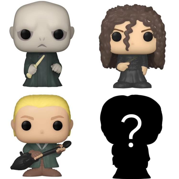 Funko Bitty Pop! Harry Potter – Lord Voldemort/Draco Malfoy/Bellatrix Lestrange