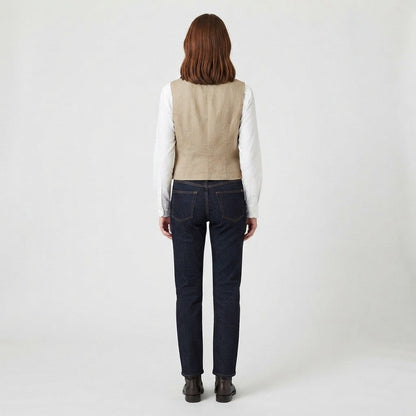 Yes Zee Gilet da donna 1734 G213 EV00 0298 fango