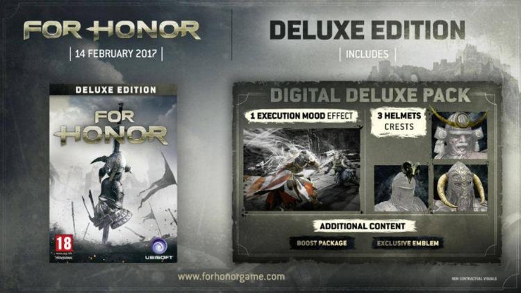 For Honor Deluxe Edition PS4 Videospiel Playstation 4 EU Neu Multilingual UK