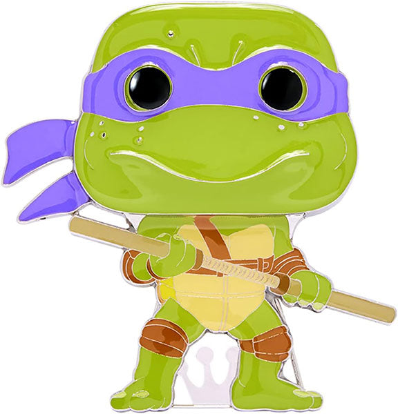 Funko Pop Pin! Teenage Mutant Ninja Turtles (20) Donatello Figur Tmnt 9cm
