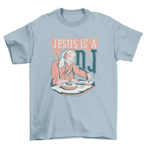 T-shirt Jesus DJ