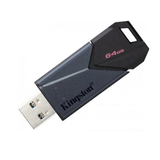 Kingston Pendrive Dtxon/64Gb Usb 3.2 Gen1 Nero/Blu Pc Pennetta Chiavetta Memoria