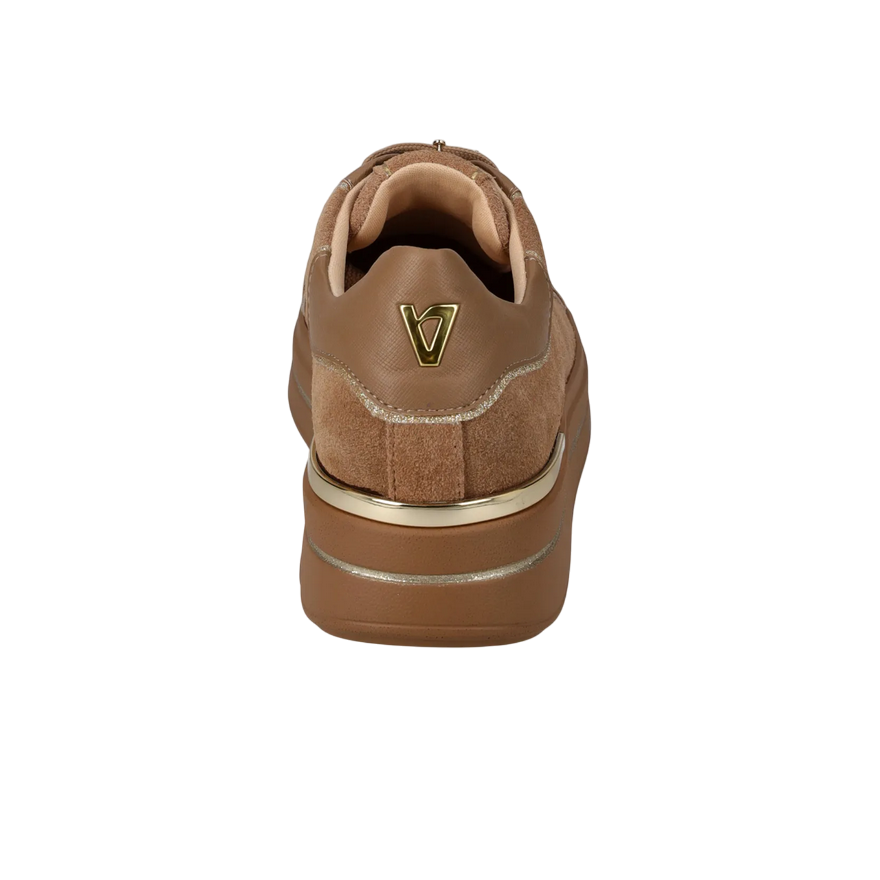 Valleverde 35480 Scarpe Donna Tortora - Sneakers Comode in Pelle con Design Elegante