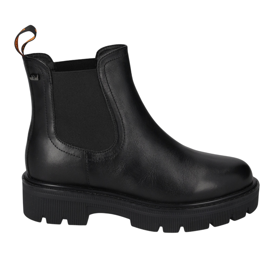 Valleverde – Calzatura Donna Polacco 36160 Vitello Nero | Stivaletto Elegante e Comodo per l’Autunno/Inverno
