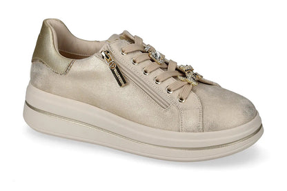 Valleverde Sneakers Lifestyle Donna Zeppa Gold – 35492B
