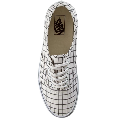 Vans Authentic Donna Tela VN0003B9IQU | Sneakers bianca a fantasia geometrica