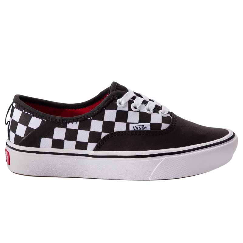 Vans Comfycush Authentic Uomo Vegan VN0A3WM8VN81 | Sneakers nere a scacchi