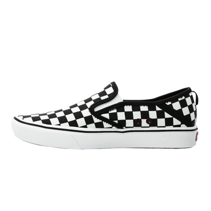 Vans Comfycush Slip-On Unisex Tela VN0A3WME5GU1 | Sneakers bianche a scachi neri