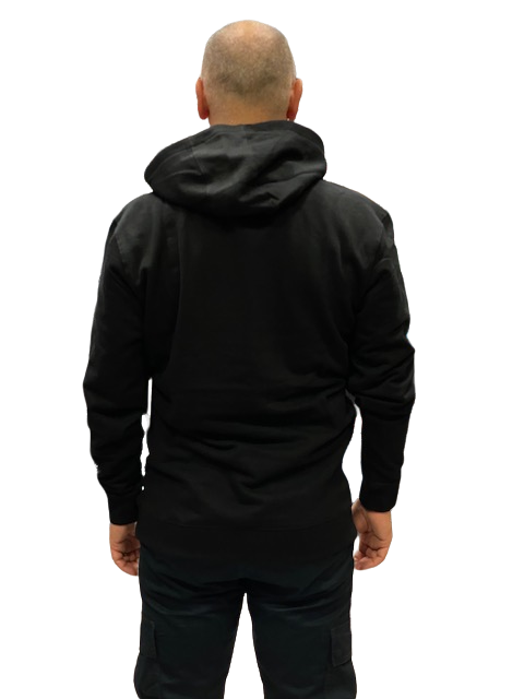 Vans Felpa Cappuccio Circled Checker Po VN0A7S8BBLK Nero Uomo