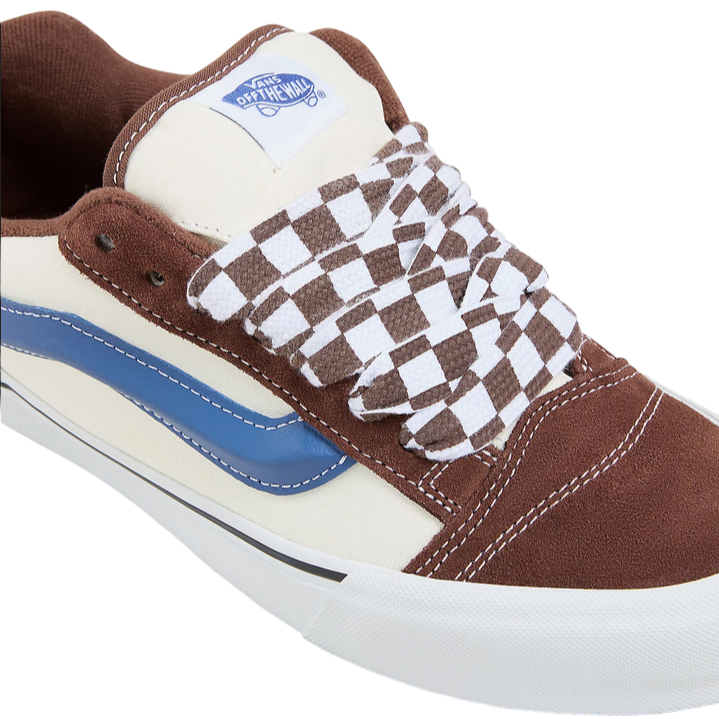 Vans Knu Skool VN0009QCDMV Marroncino Beige Blu Sneakers Uomo