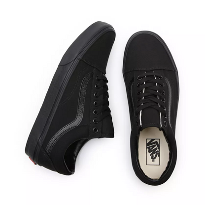 Vans Lifestyle Sneakers Old Skool Unisex Nera Total Black - VN000D3HBKA1
