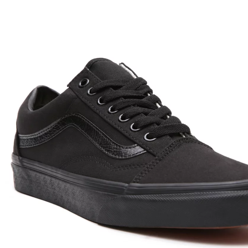 Vans Lifestyle Sneakers Old Skool Unisex Nera Total Black - VN000D3HBKA1