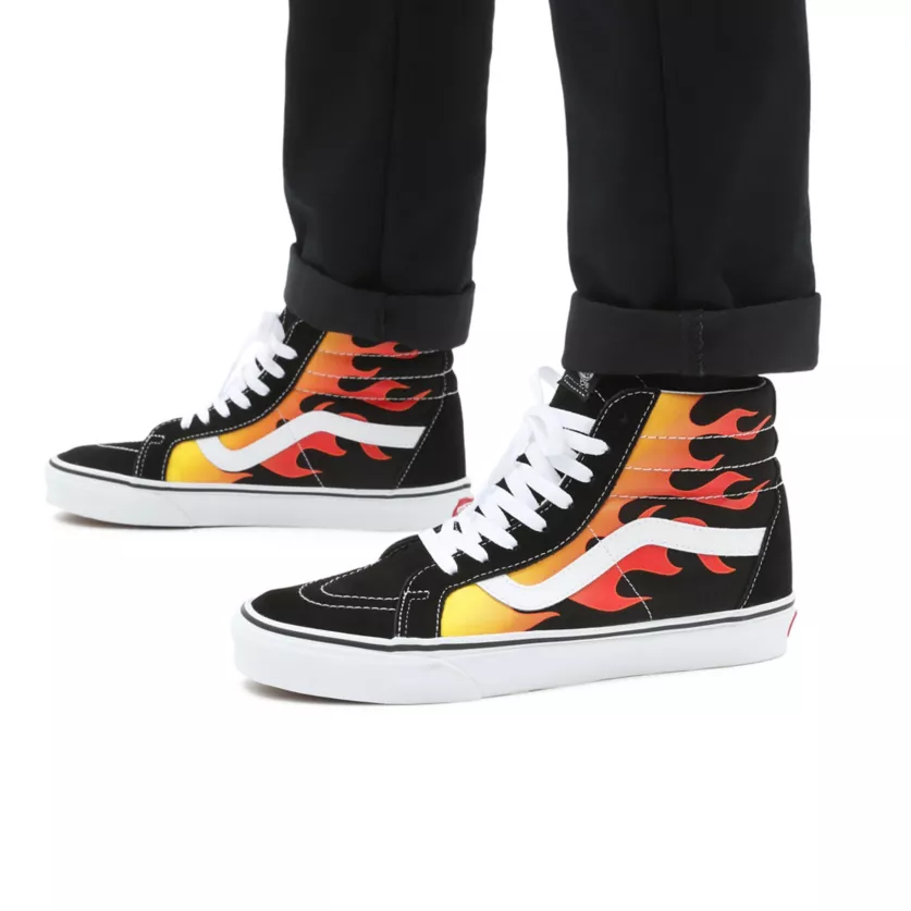 Vans Sneakers Sk8-Hi Reissue Flame 2000001066195 Black True White