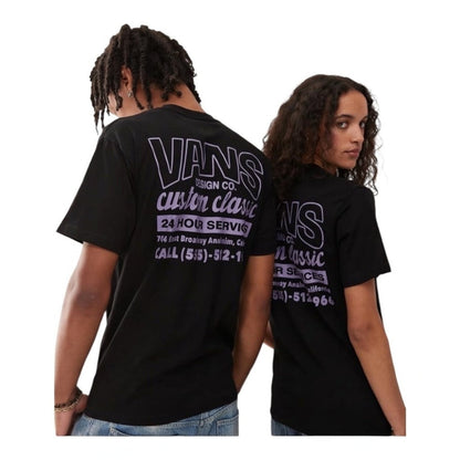 Vans T-Shirt Shop Front VN000M60BLK1 Nero Uomo