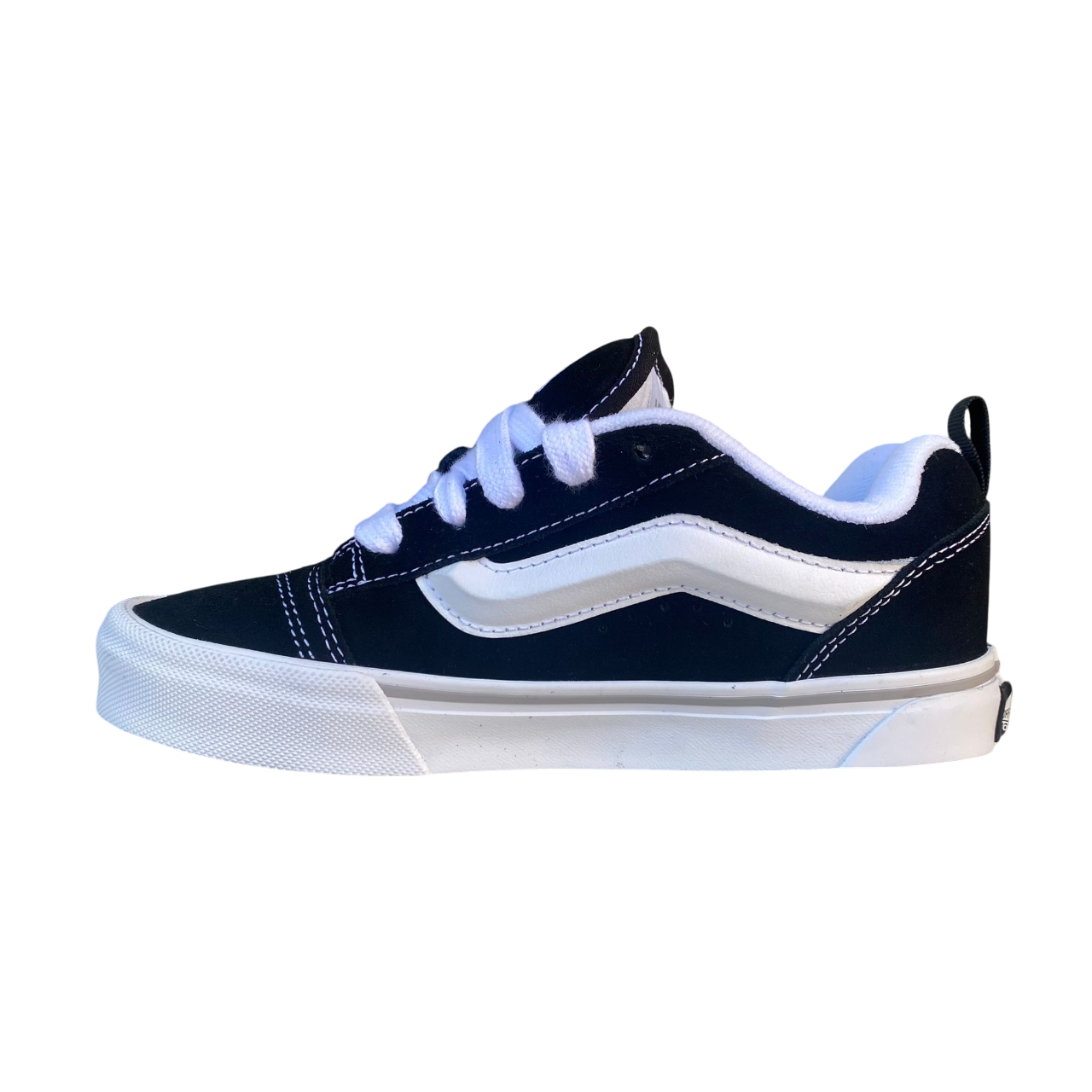 Vans Knu Skool Junior VN000D2TMCG1 | Sneakers Nero-Bianco