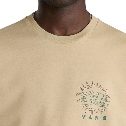 Vans maglietta manica corta da uomo Expand Visions VN000G4K4MG beige