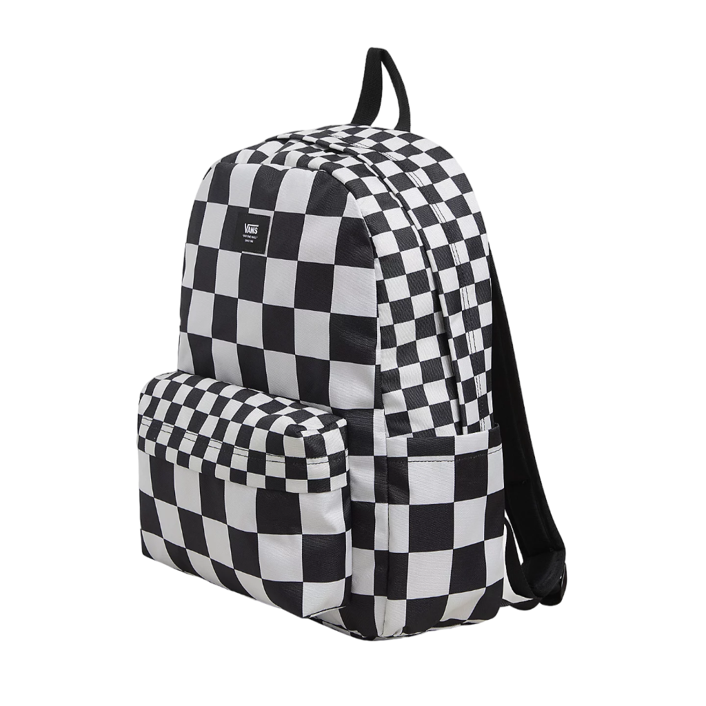 Vans zaino Old Skool Check VN000H4X3M41 bianco-nero