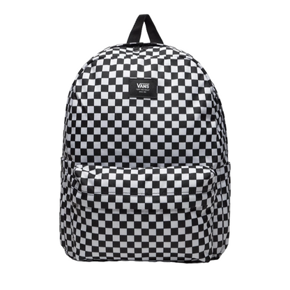 Vans zaino per la scuola o per il tempo libero Old Skool Check VN000H4XY281 bianco-nero