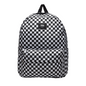 Vans Old Skool Check VN000H4XY281 white-black backpack for school or leisure