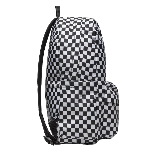 Vans zaino per la scuola o per il tempo libero Old Skool Check VN000H4XY281 bianco-nero