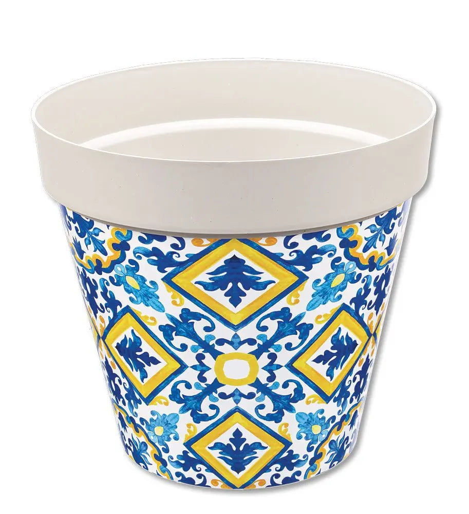 Vase Sicilia grau D.26 Majolika