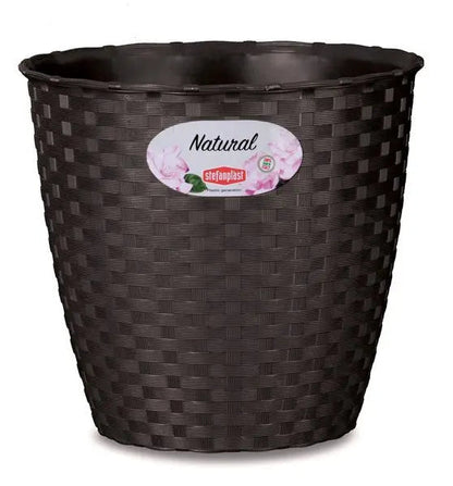 Vaso natural cm.19 diversi colori