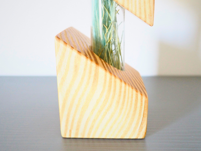 Vaso Propagatore Slice Duo Cedro