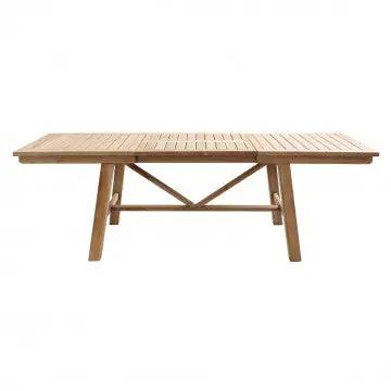 Tisch Mirage 160/240 X 90 – Ausziehbarer Teakholztisch