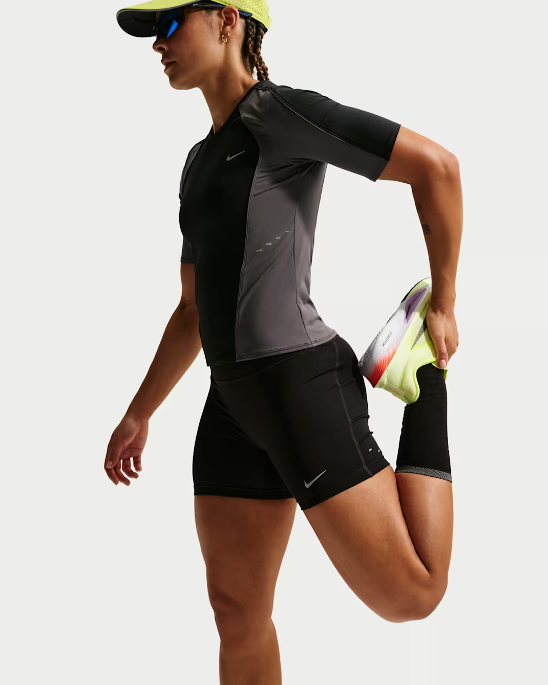 Nike pantaloncino da running da donna Tempo IF1202-010 nero