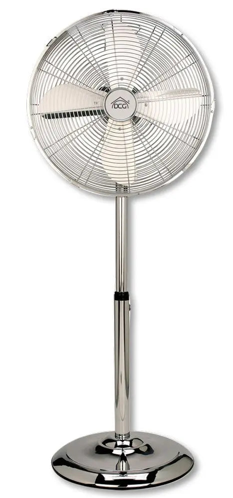 Ventilatore Colonna Cromato 50Cm