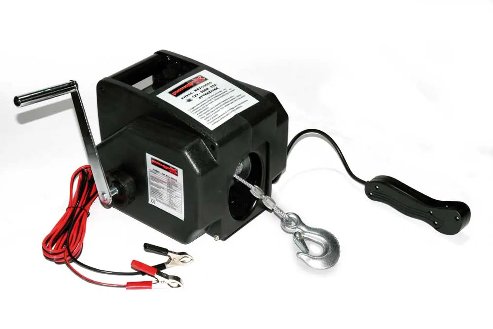 Verricello elettrico 12v con cavo telecomando