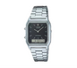Casio AQ-230A-1D Watch – Unisex, Digital and Analog, Black