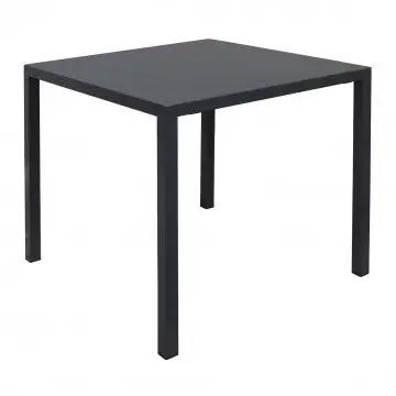 Tavolo autolivellante 80 x 80 in acciaio antracite