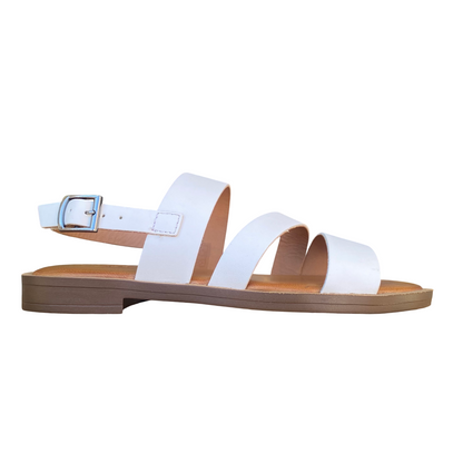 Vueva Sandalo Donna Tacco Basso WD-425R03WHT Bianco | Elegante