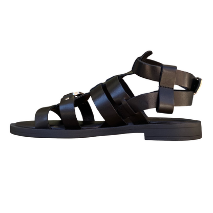 Vueva Sandalo Donna Tacco Basso WD-425R25 311 BLK Nero | Elegante