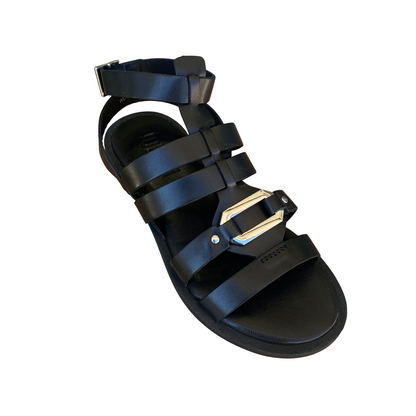 Vueva Sandalo Donna Tacco Basso WD-425R25 311 BLK Nero | Elegante